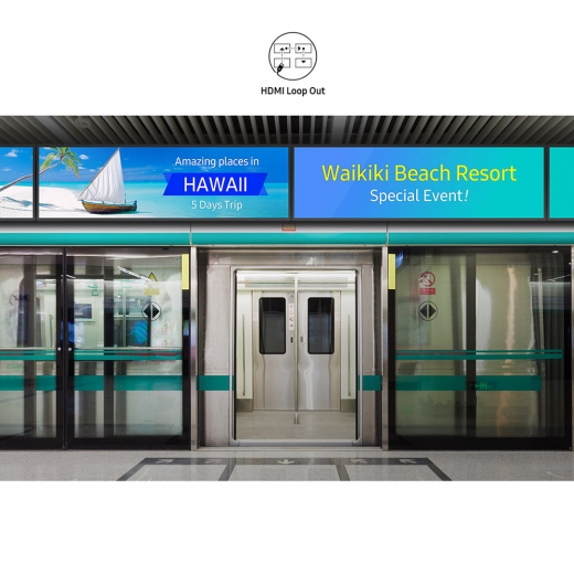 Samsung SH37R-B Stretch Signage Display 37 Zoll