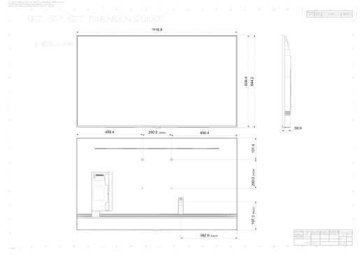 Samsung Smart Signage QE50T 50 Zoll