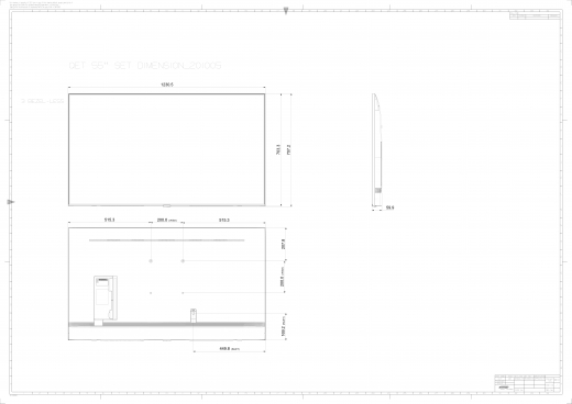 Samsung Smart Signage QE55T 55 Zoll