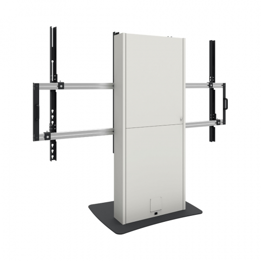 Elektrisch hoehenverstellbare Videowall Halterung fuer 55 Zoll Displays