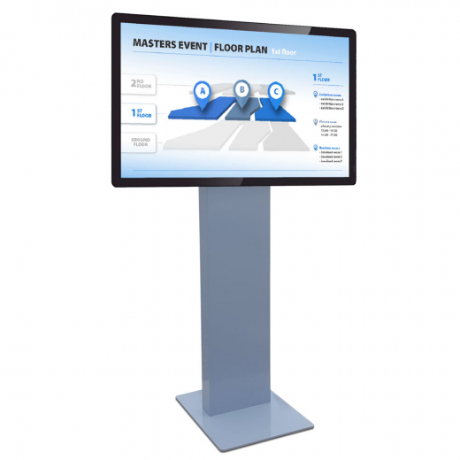 Digitale Werbestele Lite-Serie mit Touch und Mini-PC