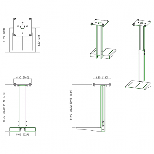 Videokonferenz Regout Kamerahalterung fuer e-Box