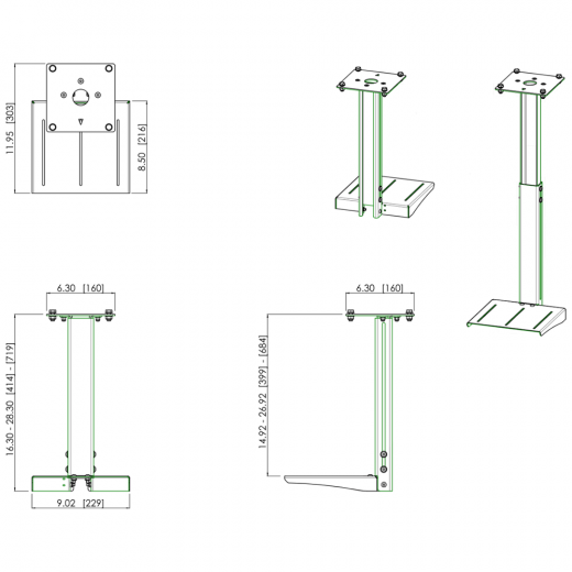 Videokonferenz Regout Laptopauflage fuer e-Box