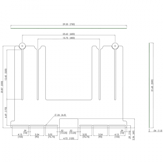 Videokonferenz Regout Soundbarhalterung fuer e-Box