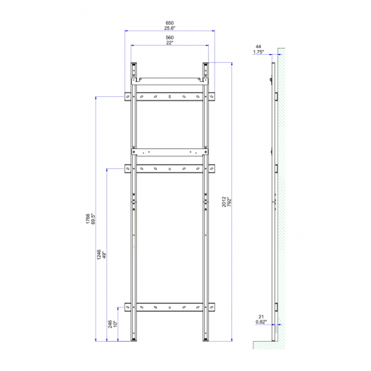 Floor Support Regout fuer BalanceBox 400