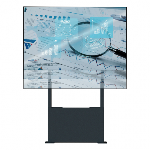 Motorisierte Boden-zu-Wand-Halterung BT8569 mit Hoehenverstellung