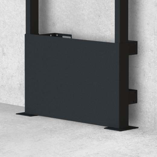 Motorisierte Boden-zu-Wand-Halterung BT8569 mit Hoehenverstellung