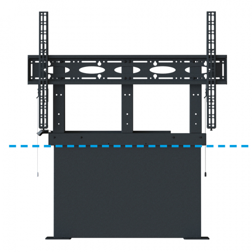 Motorisierte Boden-zu-Wand-Halterung BT8569 mit Hoehenverstellung