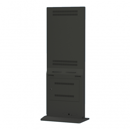 Digitale Werbestele mit Touch-Funktion und PC