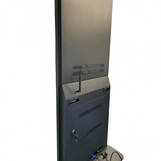 Digitale Werbestele mit Touch-Funktion und PC