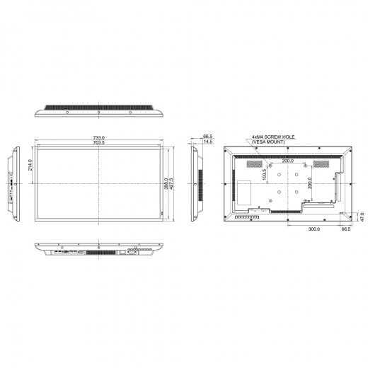 iiyama ProLite LH3254HS-B1AG 32 Zoll FullHD Digital Signage Display