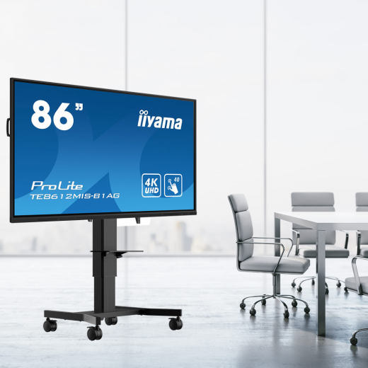 Elektrisches Rollwagensystem MD CAR1021-B1 für Displays bis 86 Zoll