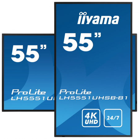 iiyama ProLite LH5551UHSB-B1 55 Zoll Digital Signage Display