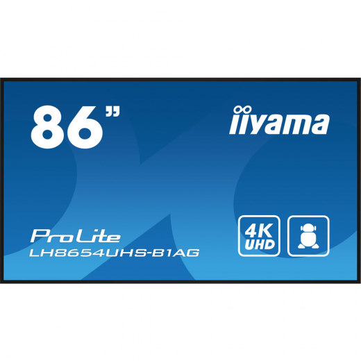 iiyama ProLite LH8654UHS-B1AG 86 Zoll Digital Signage Display