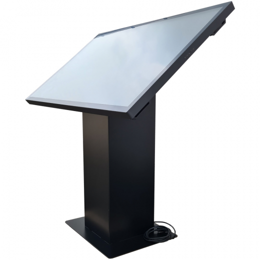 Kiosksystem Pult Version mit kapazitivem Touch Display 43 - 55 Zoll