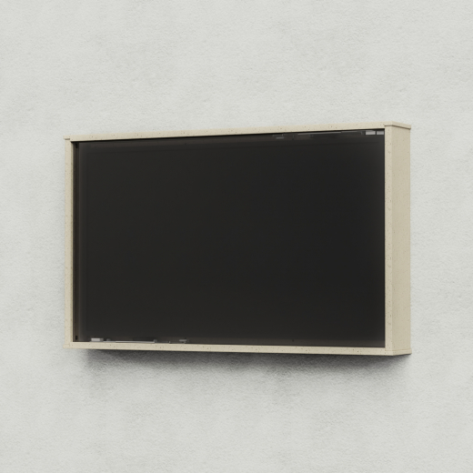 RAL Wunschfarbe fuer das Brandschutzgehaeuse F30 inklusive Rueckwand