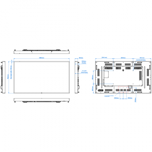 Philips 75BDL4003H/00 Schaufenster Display 75 Zoll (190,5 cm)