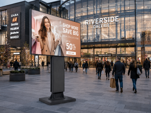 Outdoor LED Billboard Hochauflösendes LED Display für professionelle Außenwerbung