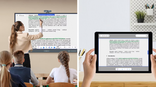 BenQ Board Pro RP8604 86 Zoll UHD interaktives Whiteboard mit Google EDLA