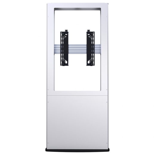 Doppelseitige Werbestele 55 Zoll MMLS-Double-Weiß