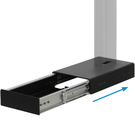 Standfuß BT8577 mit einziehbarer Bodenbefestigung für Displays bis 75 Zoll