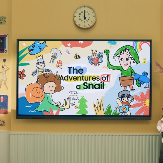 Samsung WA86D 86 Zoll digitales Whiteboard mit Google EDLA