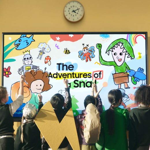 Samsung WA86D 86 Zoll digitales Whiteboard mit Google EDLA