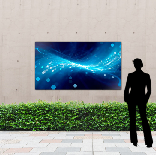 Outdoor LED Wand 2x1m mit 3,91 pixel pitch