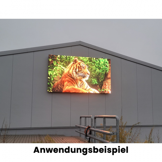 Outdoor LED Wand 2x1m mit 3,91 pixel pitch