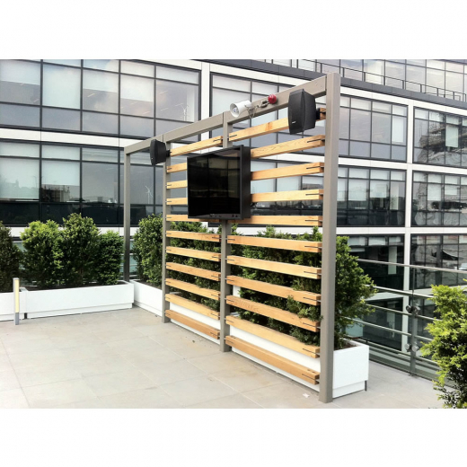 MMAQLH-PC43 43 Zoll Outdoor Display 3000 Nits 24/7 Betrieb IP66 IK10 mit integriertem PC WLAN B-WARE