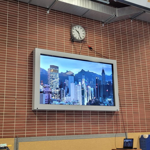 Vandalismusschutz BIG Gehäuse inklusive Monitor ab 65 Zoll