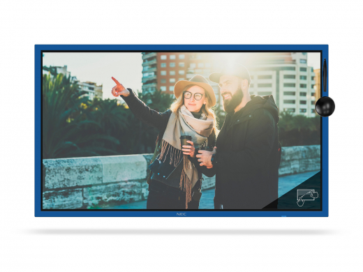 NEC C751Q SST Interaktives Whiteboard 190,5 cm (75) 3840 x 2160 Pixel Touchscreen Schwarz