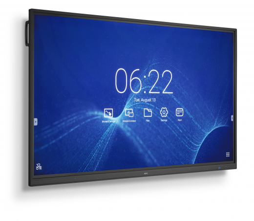 NEC CB751Q Interaktiver Flachbildschirm 190,5 cm (75) LED 350 cd/m? 4K Ultra HD Schwarz Touchscreen 12/7