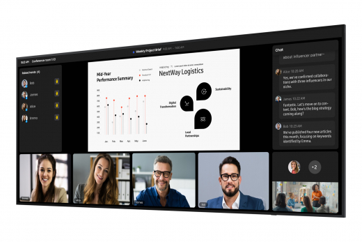Samsung LH105QPD5BGXEN Signage-Display 2,67 m (105) WLAN 500 cd/m? 5K Ultra HD Schwarz Tizen 7.0 24/7