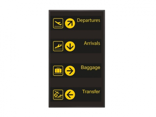 Sharp PN-HS551 Digital Signage Flachbildschirm 139,7 cm (55) TFT 700 cd/m? 4K Ultra HD Schwarz 24/7