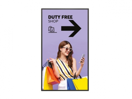 Sharp PN-HS551 Digital Signage Flachbildschirm 139,7 cm (55) TFT 700 cd/m? 4K Ultra HD Schwarz 24/7