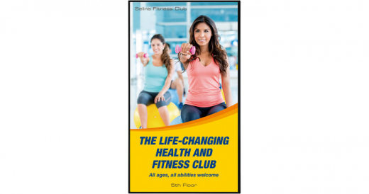 Sharp PN-Y496P Signage-Display 124,5 cm (49) LCD 450 cd/pm Full HD Schwarz 24/7