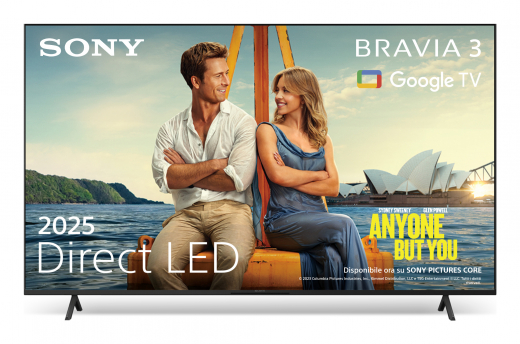 Sony K-43S3 109,2 cm (43Zoll) 4K Ultra HD Smart-TV WLAN Schwarz