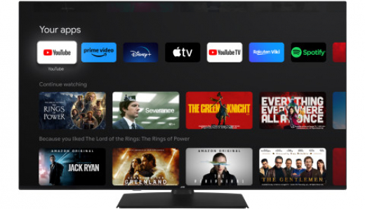 JVC LT-55VUQ3455 Fernseher 139,7 cm (55Zoll) 4K Ultra HD Smart-TV WLAN Schwarz