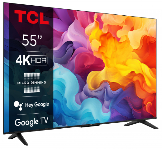 TCL P655 55P655 Fernseher 139,7 cm (55Zoll) 4K Ultra HD Smart-TV WLAN Schwarz