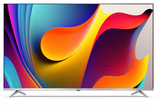 Sharp 55FP1EA Fernseher 139,7 cm (55Zoll) 4K Ultra HD Smart-TV WLAN Silber
