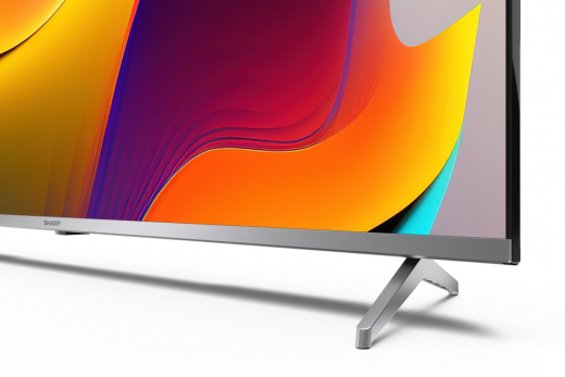 Sharp 55FP1EA Fernseher 139,7 cm (55Zoll) 4K Ultra HD Smart-TV WLAN Silber