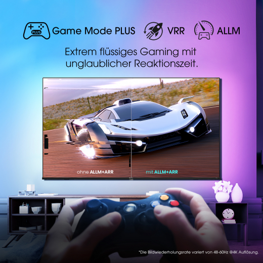 Hisense 65E78HQ Smart TV 165,1 cm (65Zoll) 4K Ultra HD Smart-TV WLAN