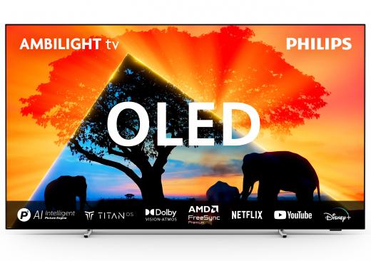 Philips 48OLED759/12 Fernseher 121,9 cm (48Zoll) 4K Ultra HD Smart-TV WLAN Chrom