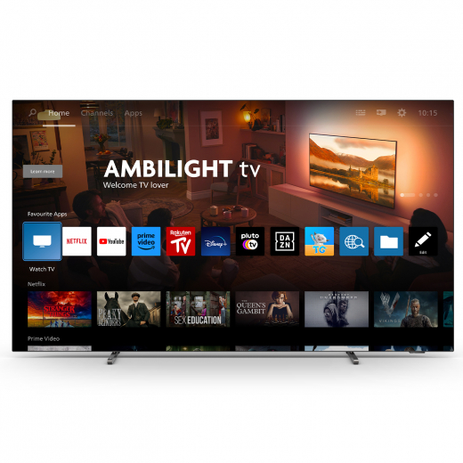 Philips 55OLED759/12 Fernseher 139,7 cm (55Zoll) 4K Ultra HD Smart-TV WLAN Chrom