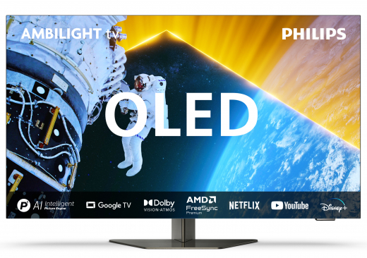 Philips 48OLED809/12 Fernseher 121,9 cm (48Zoll) 4K Ultra HD Smart-TV WLAN Grau