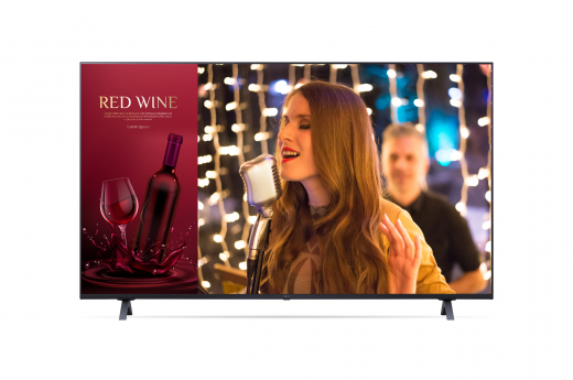 LG 55UN640S Digital Signage Flachbildschirm 139,7 cm (55Zoll) LCD WLAN 400 cd/qm 4K Ultra HD Blau WebOS