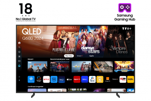 Samsung Q60D TQ43Q60DAU 109,2 cm (43Zoll) 4K Ultra HD Smart-TV WLAN Titan