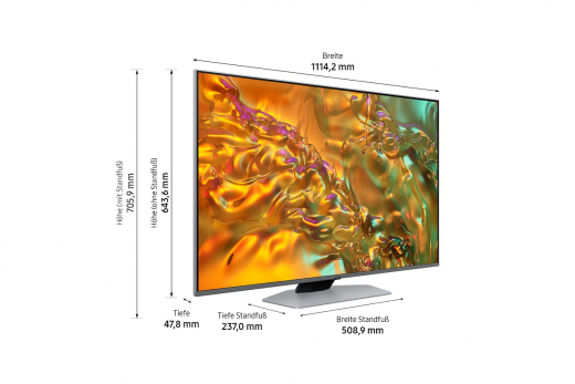 Samsung Q80D 50Zoll QLED 4K Tizen OS? Smart TV (2024)