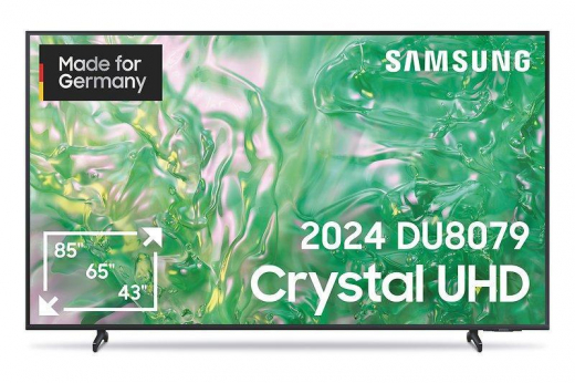 Samsung GU43DU8079U 109,2 cm (43Zoll) 4K Ultra HD Smart-TV WLAN Schwarz